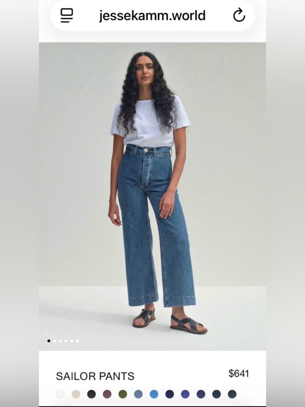 Jesse Jamm Sailor Pant size 2